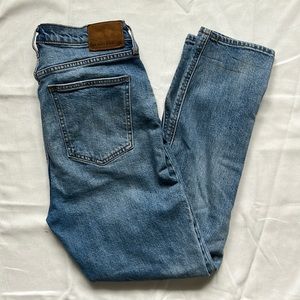 Aritzia Denim Forum Yoko High Rise Slim Jeans